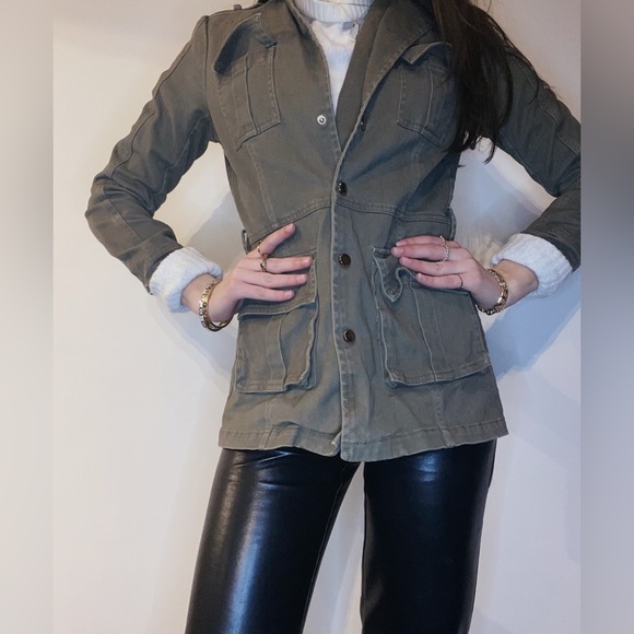 Green aviator jacket - Picture 1 of 2